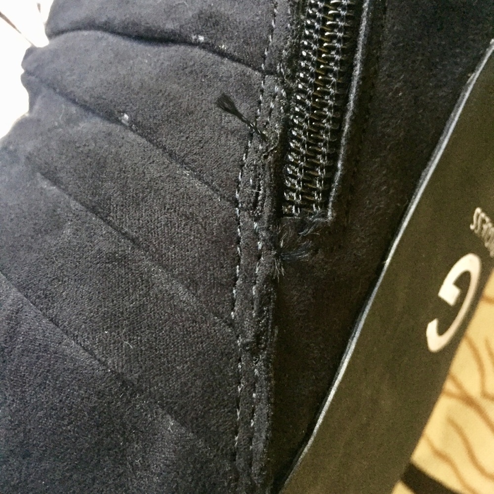 HP🎉 NWOT G By Guess Black Stiletto Booties Size 9.5 - Picture 6 of 8
